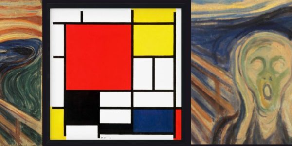 Munch e Mondrian