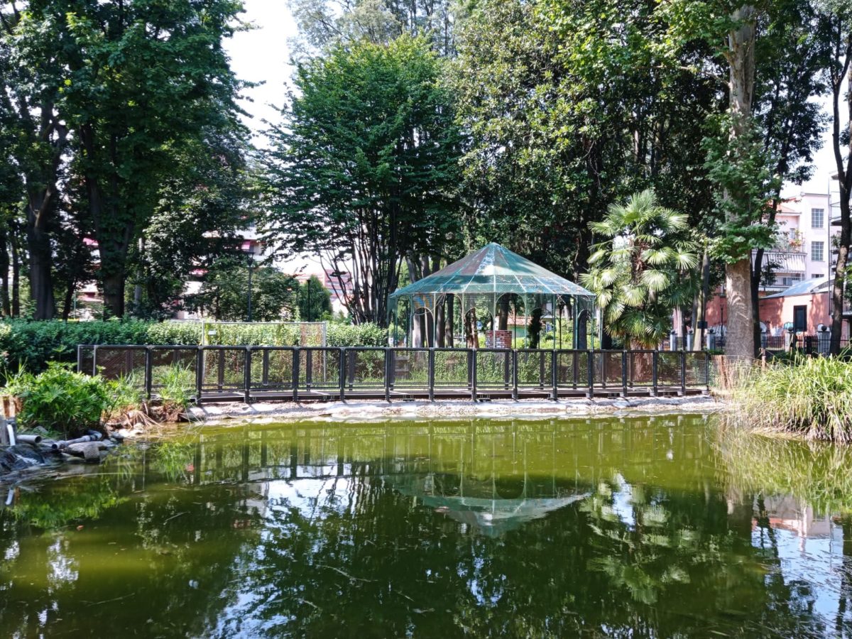 Restyling giardini villa Mylius - avanzamento lavori luglio 24