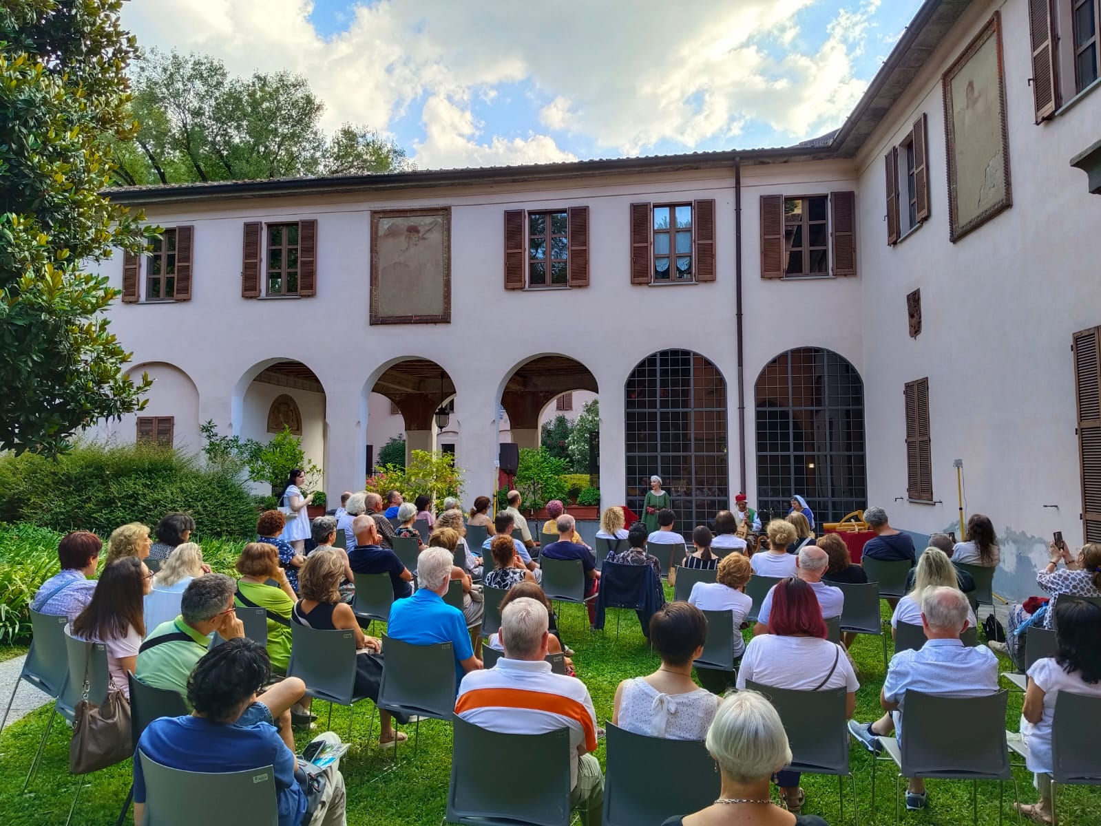 Concerto medioevale in villa Puricelli Guerra - Estate 2024