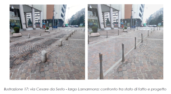 via Cesare da Sesto - largo Lamarmora confronto tra stato di fatto e progetto.png