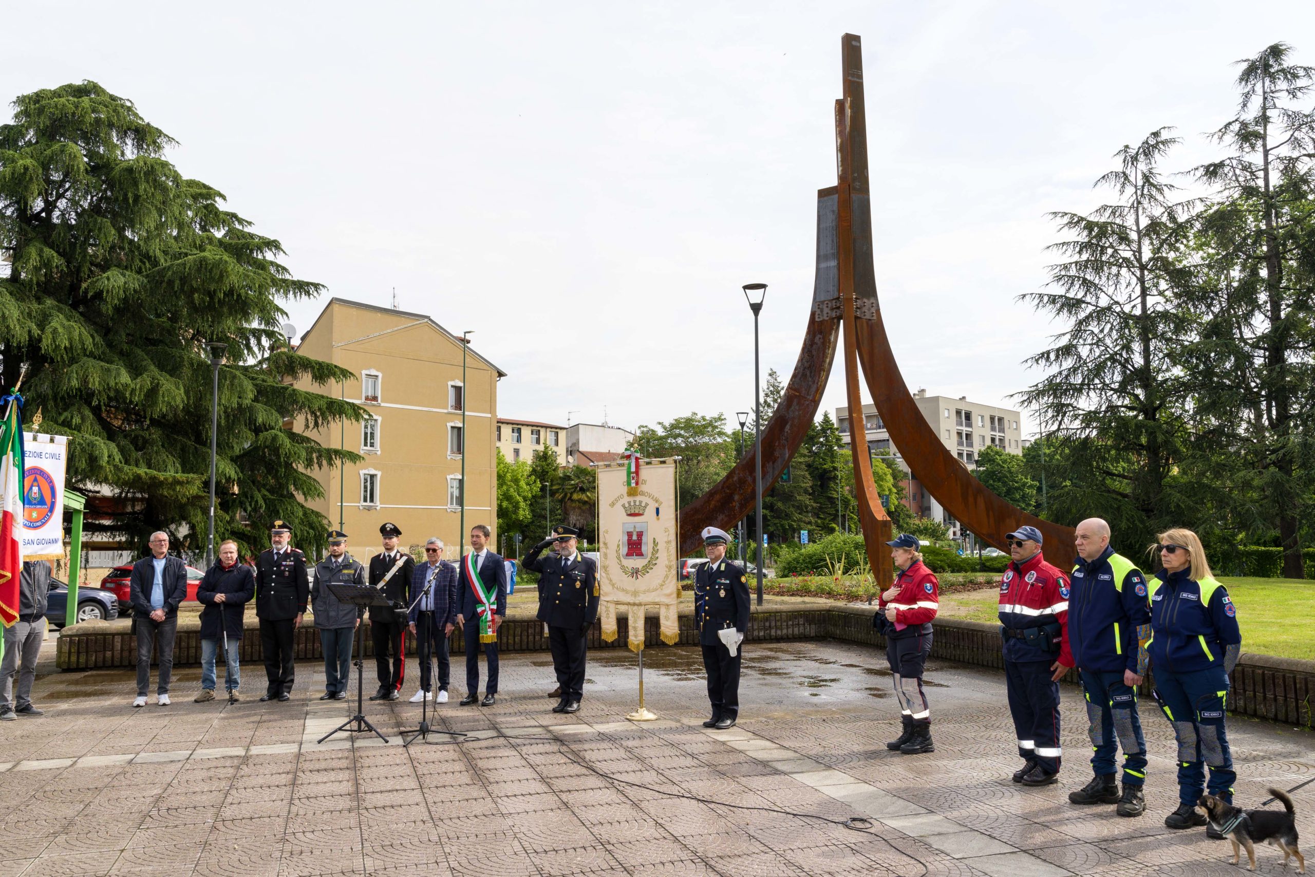 Giornata lavoro territoriale - Inaugurazione monumento maggio 2024