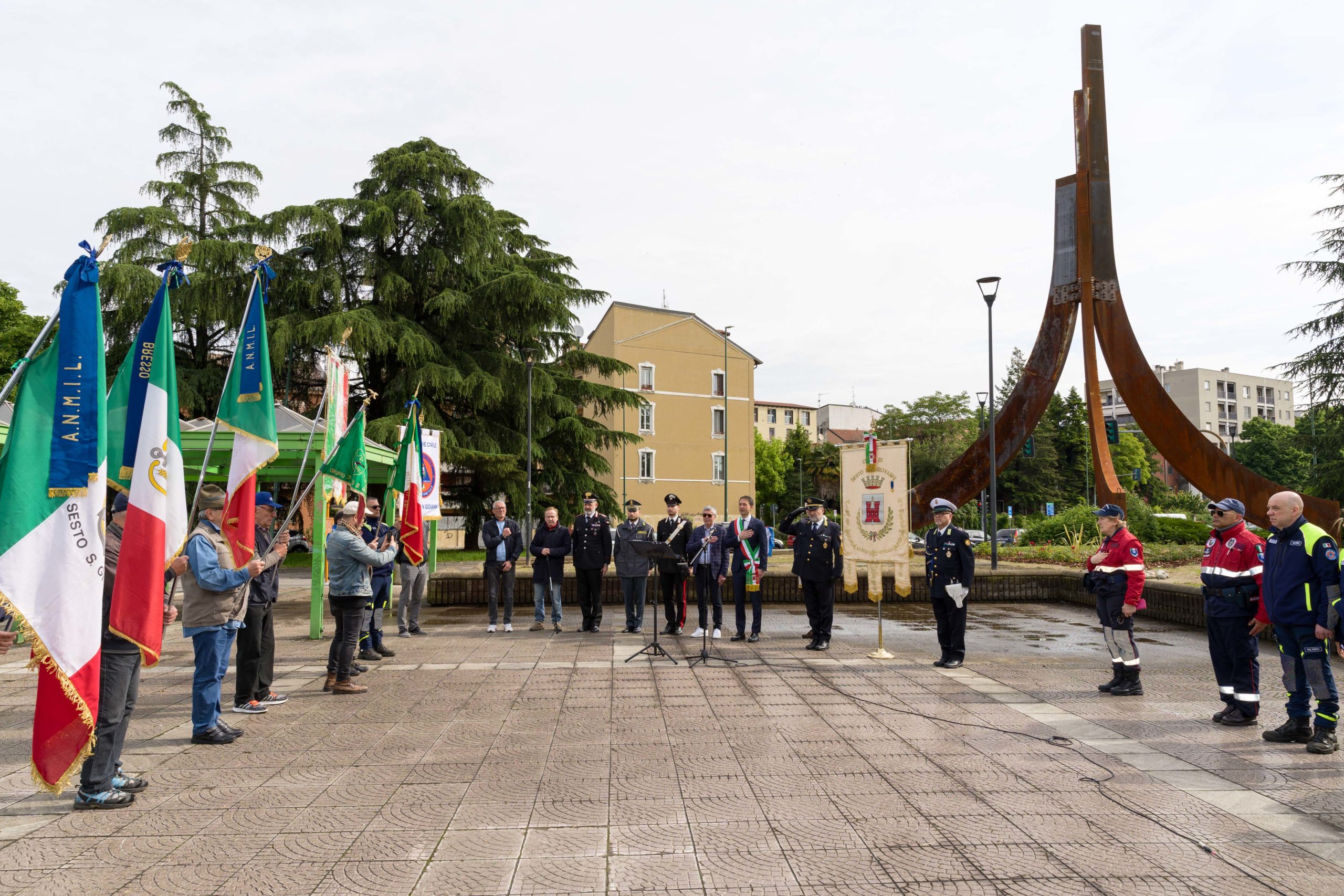 Giornata lavoro territoriale - Inaugurazione monumento maggio 2024