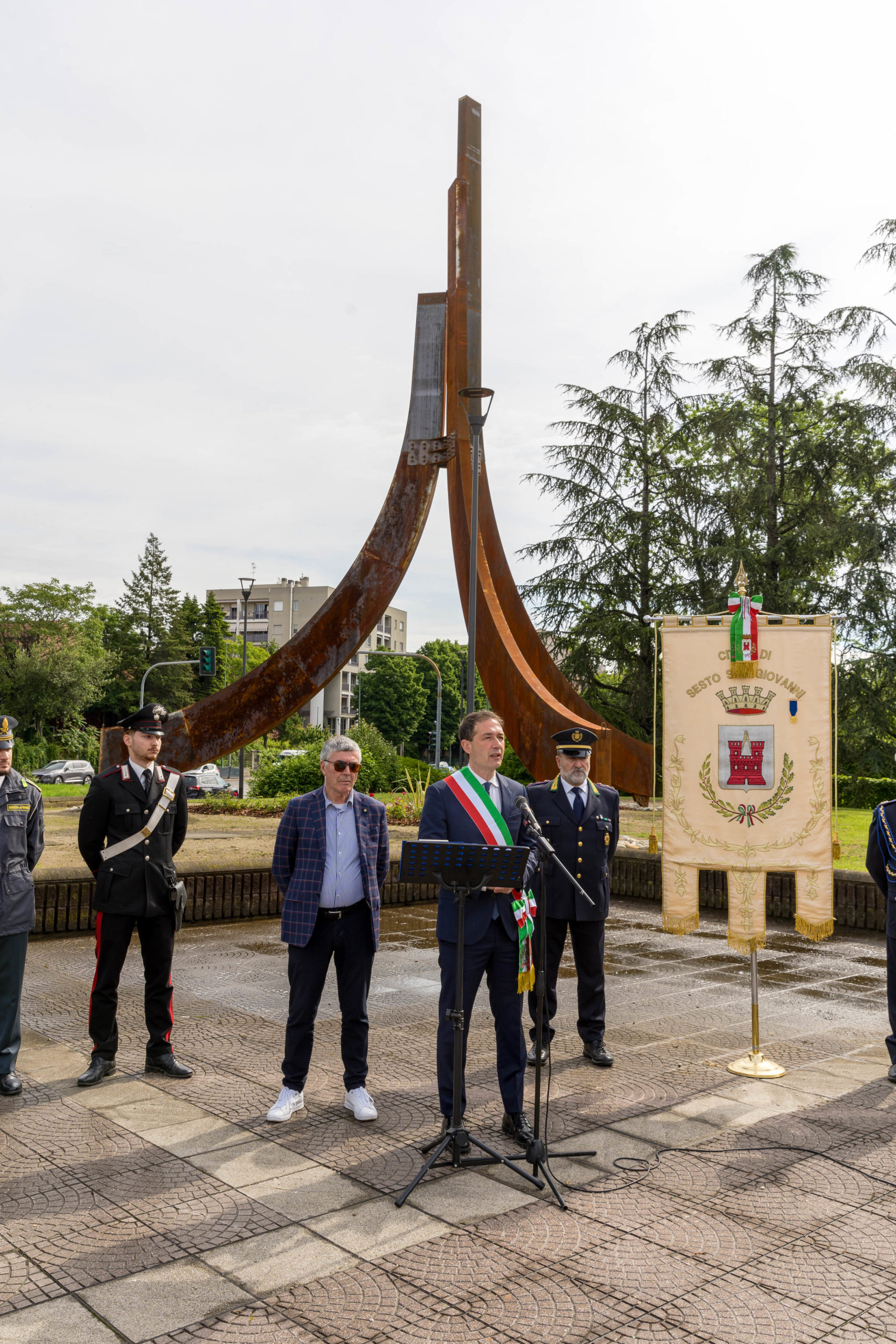 Giornata lavoro territoriale - Inaugurazione monumento maggio 2024