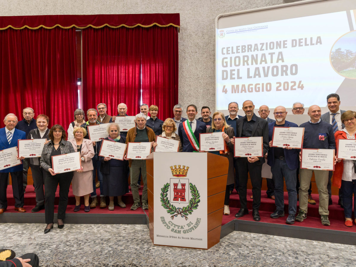 Giornata lavoro territoriale - Inaugurazione monumento maggio 2024