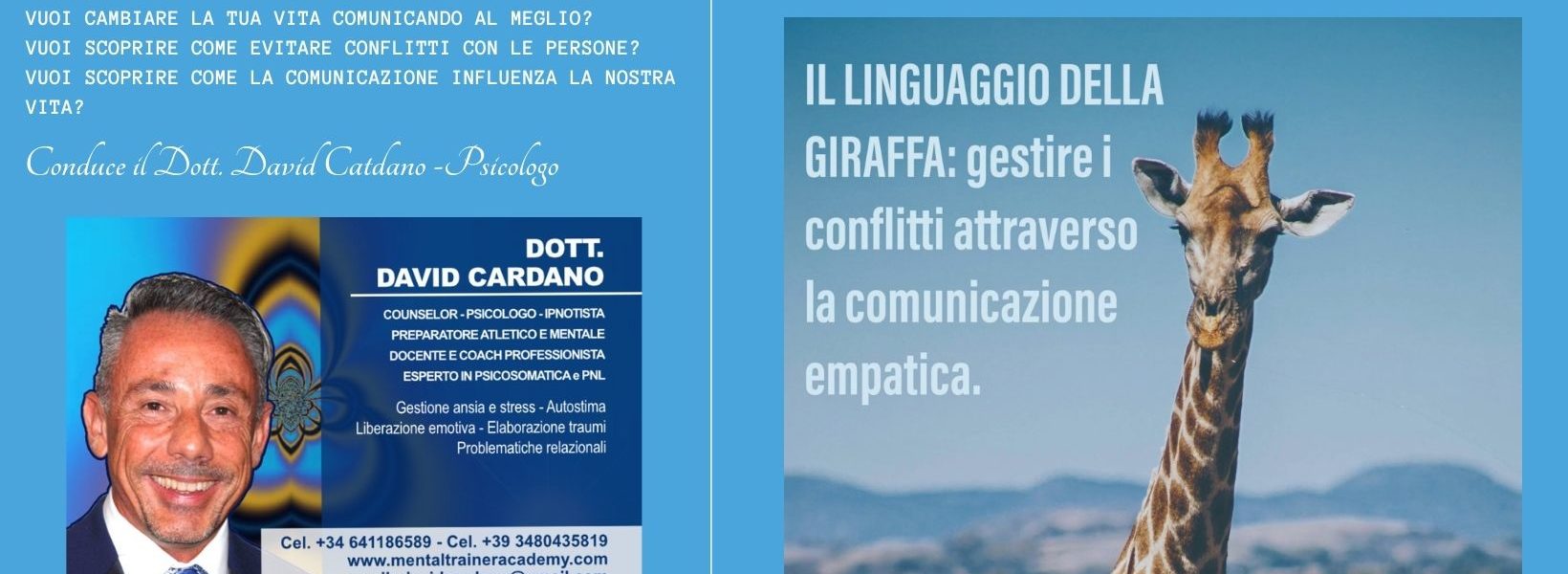 Psicologo Dott Cardano che si occupa della comunicazione non violenta