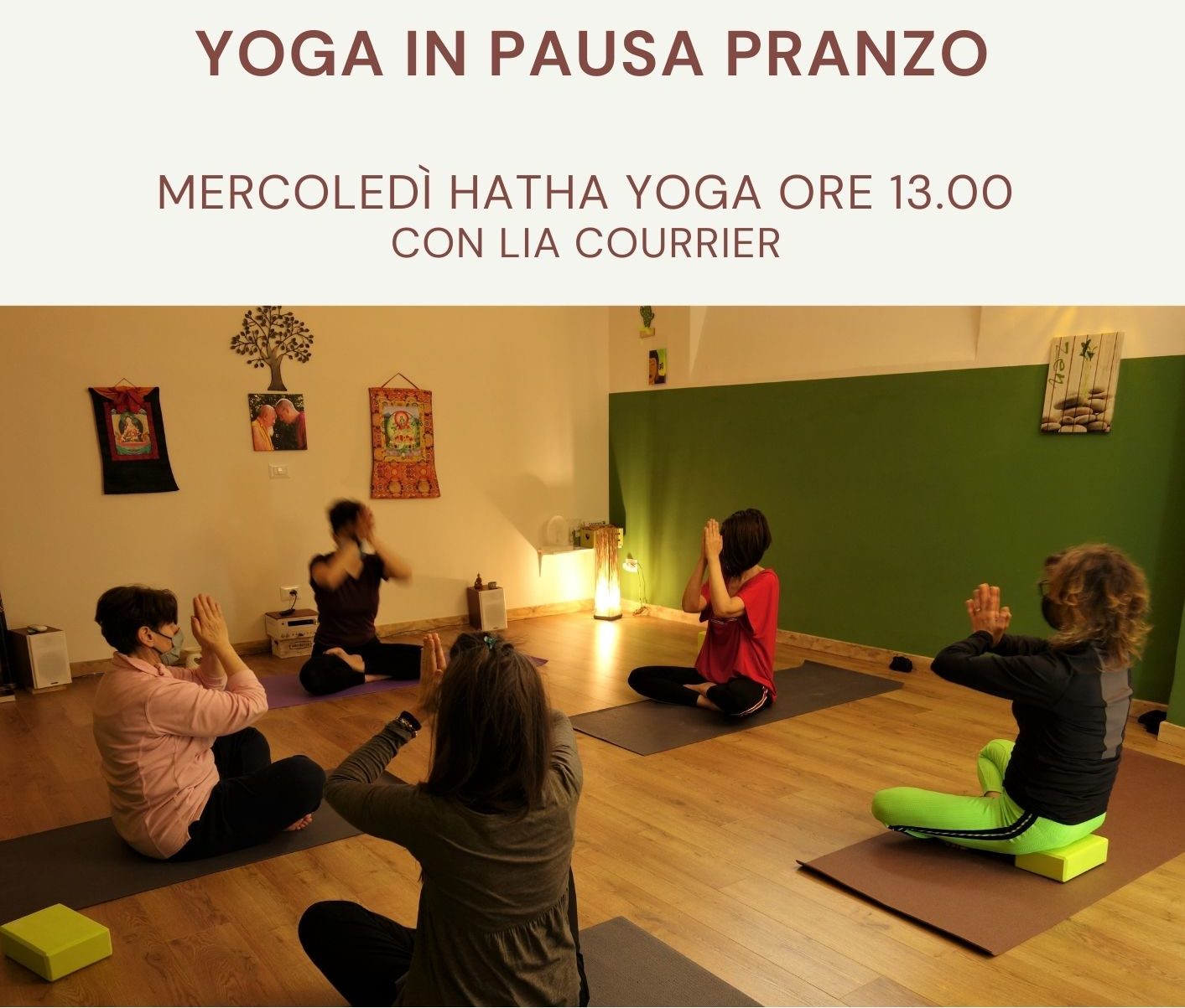 Hatha Yoga in pausa pranzo