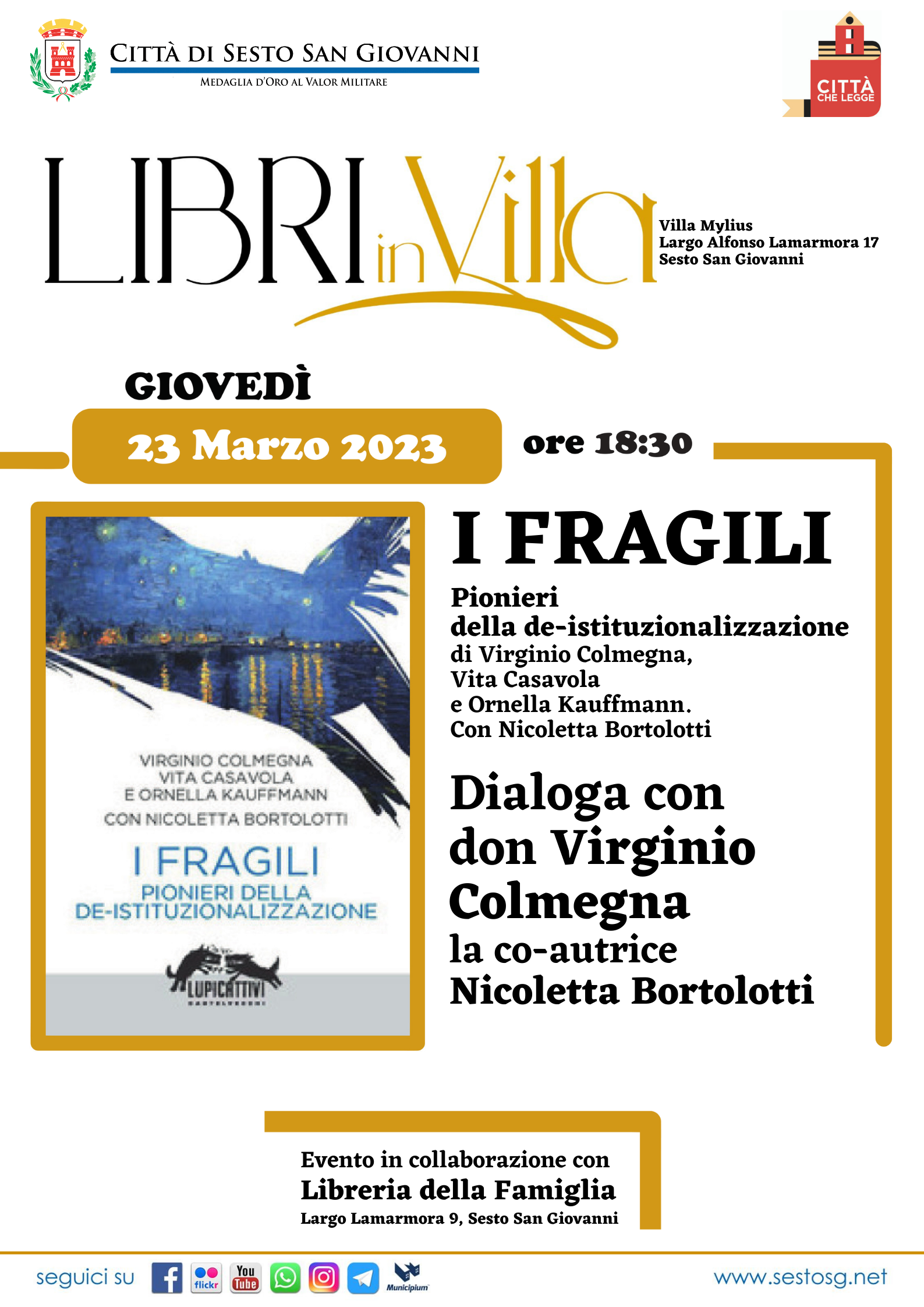 Libri in Villa - Colmegna - marzo 2023