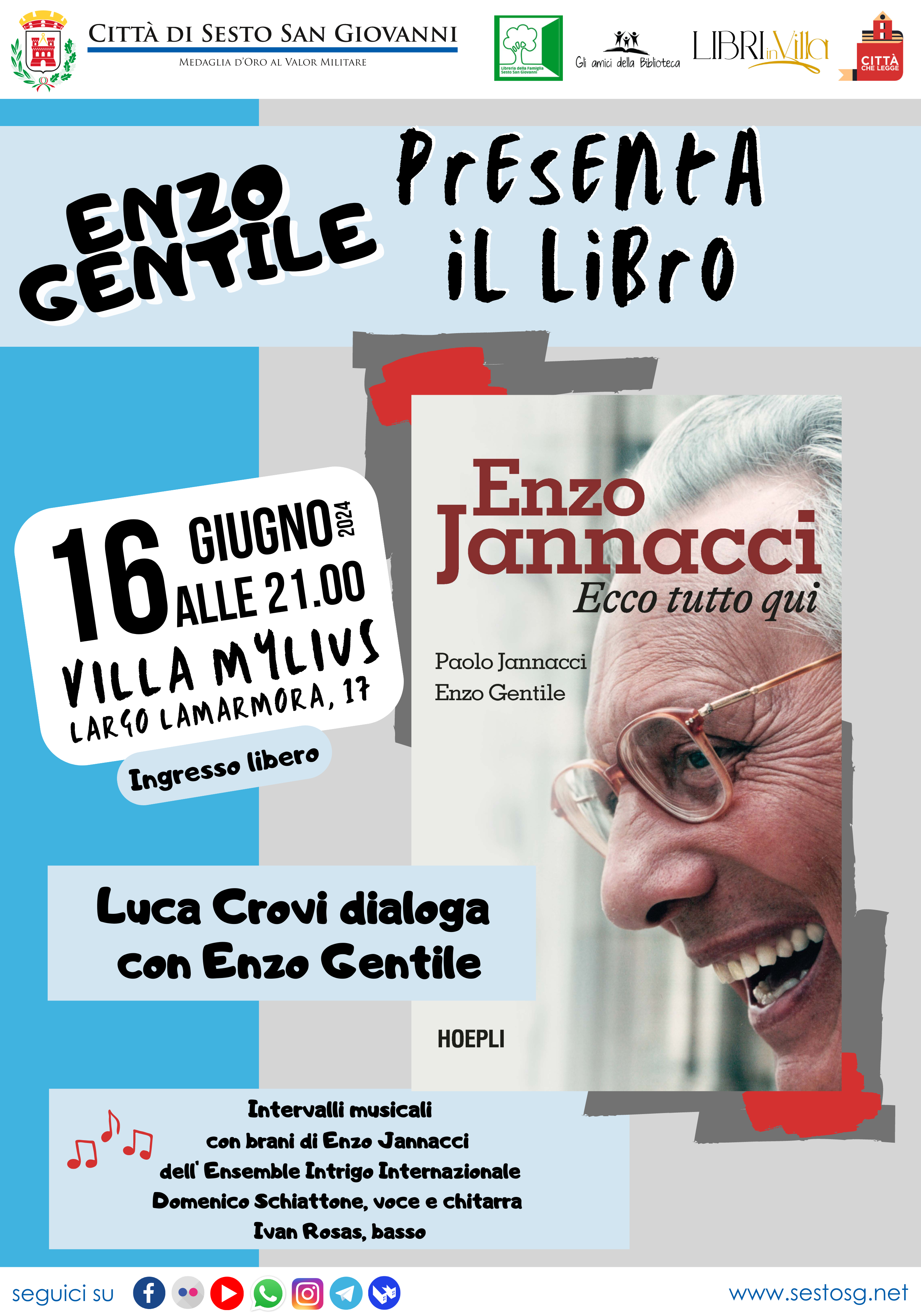 Libri in villa - Jannacci 2024