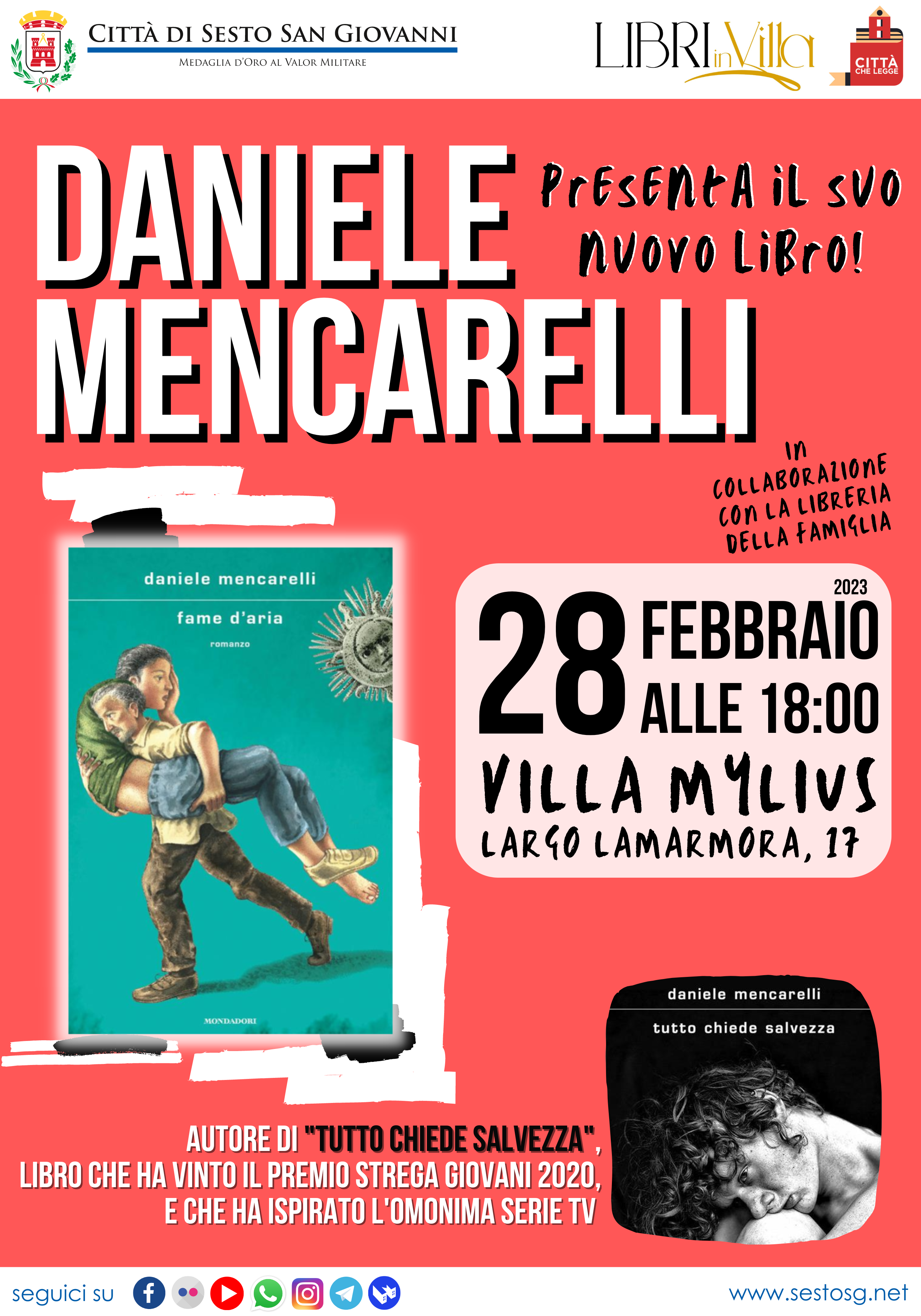 Libri in villa - Mencarelli 2023