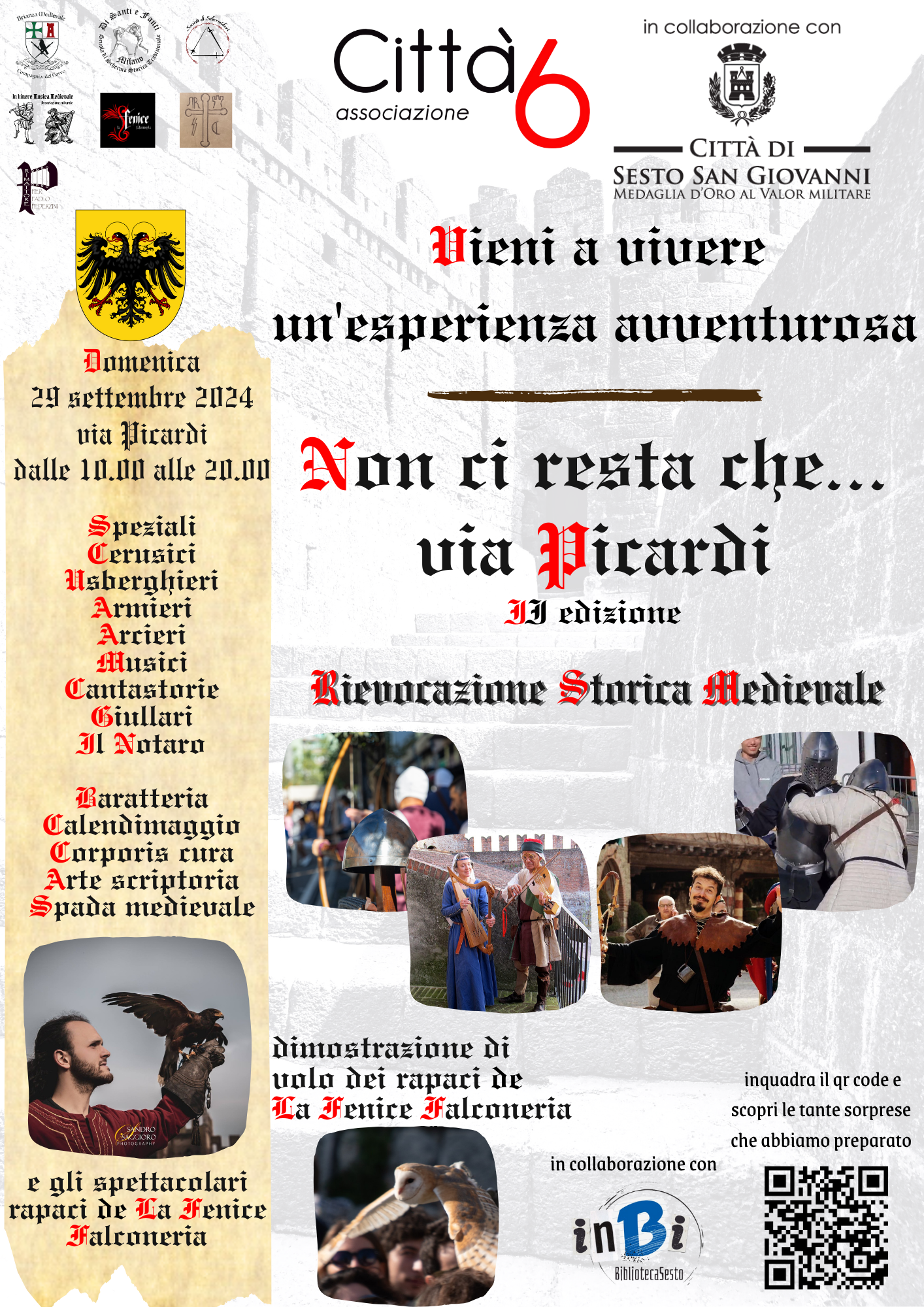 Non ci resta che… via Picardi – Arti e Mestieri Medievali (2a edizione)