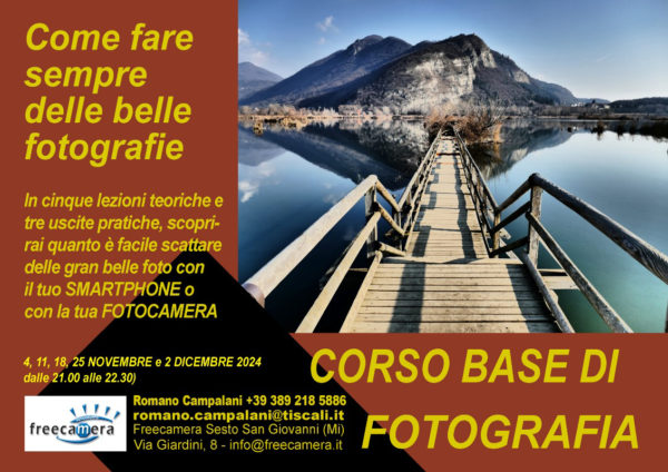 corso base fotografia