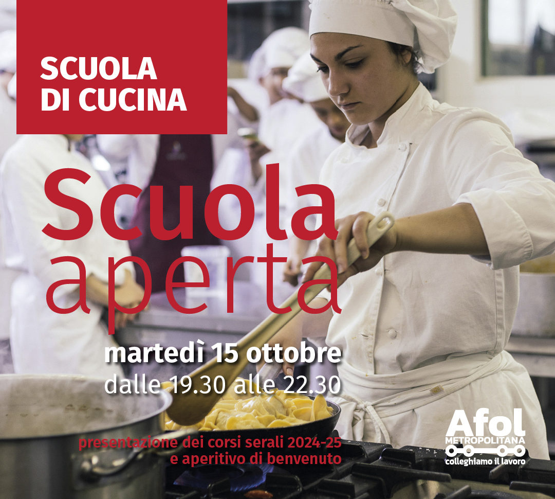 Open evening scuola di cucina Afolmet