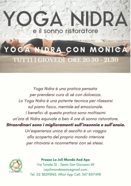 Yoga nidra è benefico per il sonno ristoratore