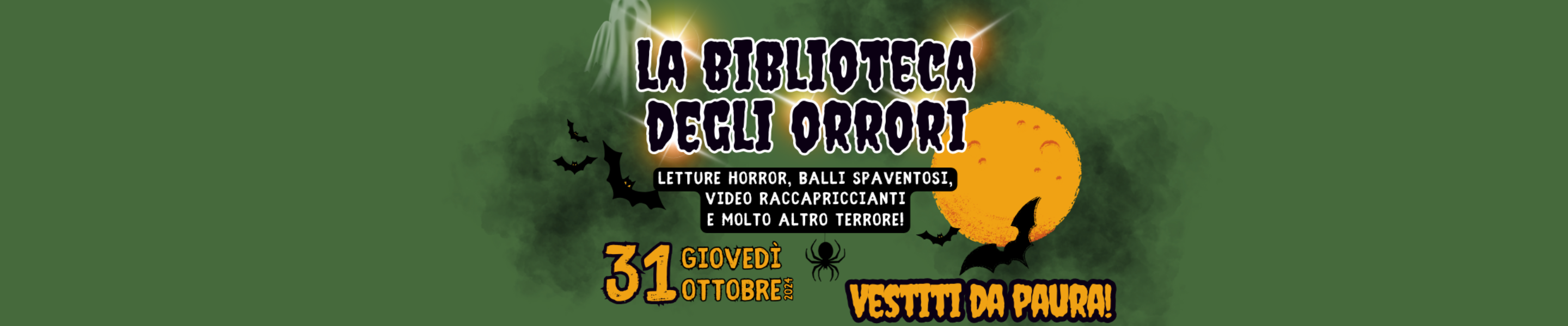 la biblioteca degli orrori