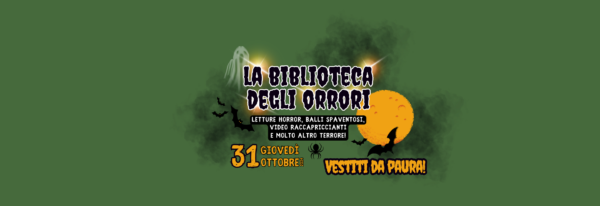 Biblioteca degli orrori! È Halloween👻