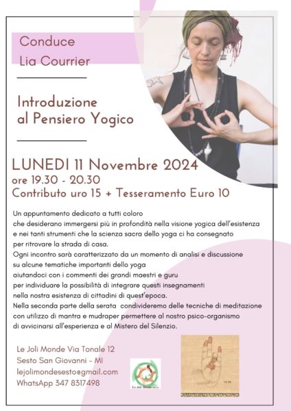 introduzione al pensiero yogico