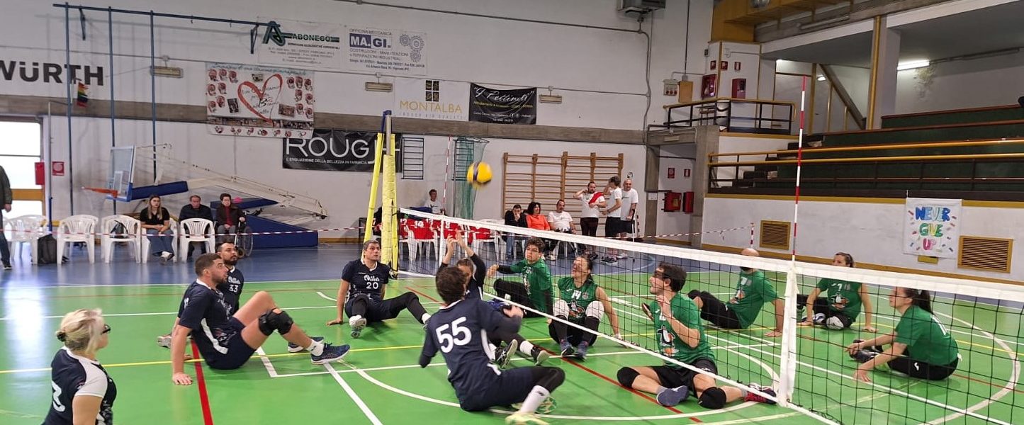 sitting volley: gioca la squadra di Ad Astra