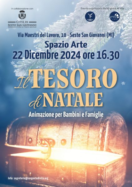 locandina Il tesoro di Natale 2024