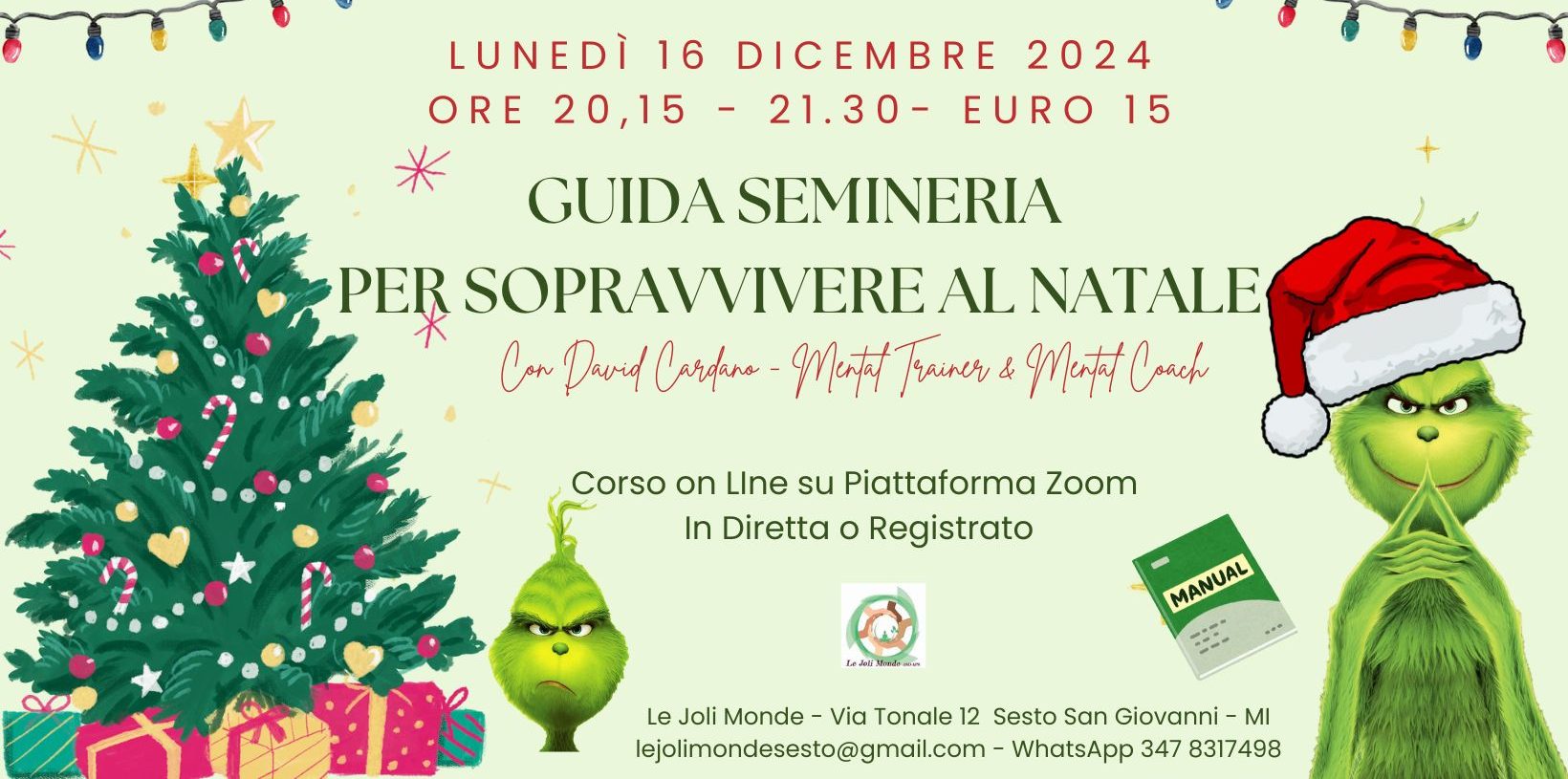 Guida semiseria per sopravvivere al Natale