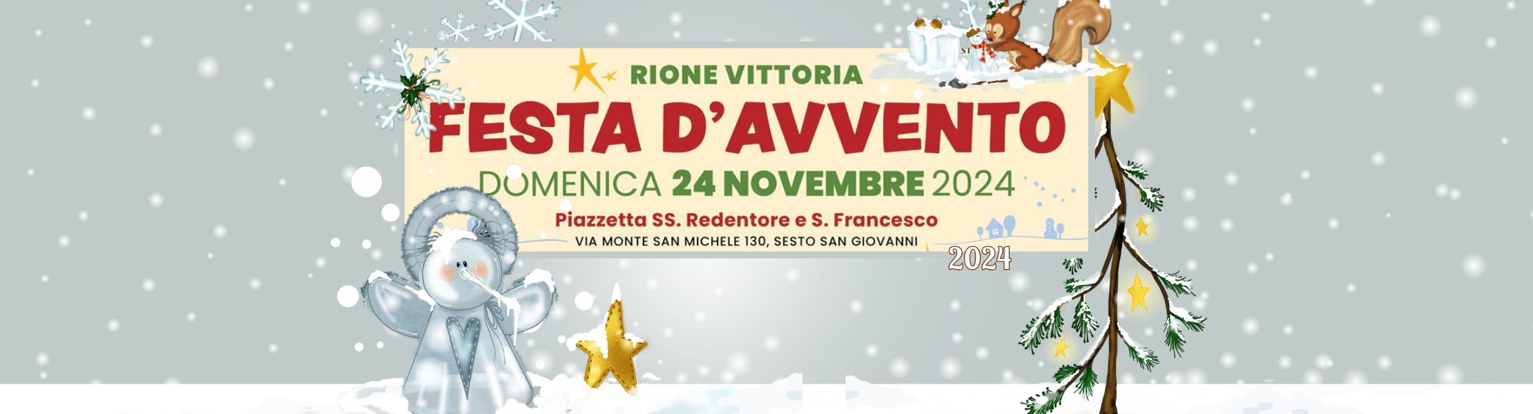 Festa d'Avvento 2024 - banner evento