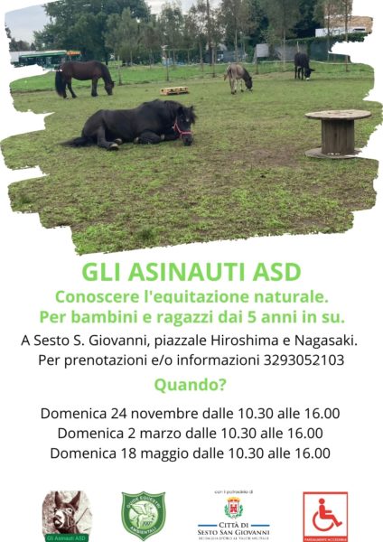 equitazione bambini asinauti