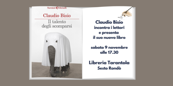 Claudio Bisio incontra i lettori alla libreria Tarantola