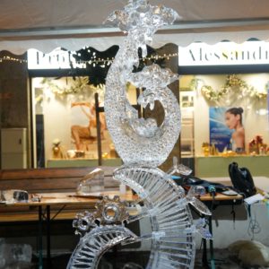 World Ice Art Championship 13-15 dicembre 2024, piazza Petazzi, Sesto San Giovanni - prima scultura classificata di domenica 15 dicembre