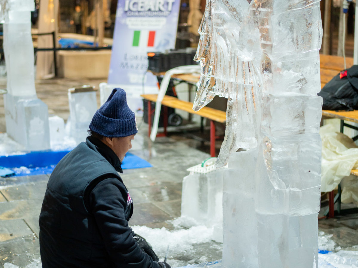 World Ice Art Championship 13-15 dicembre 2024, piazza Petazzi, Sesto San Giovanni