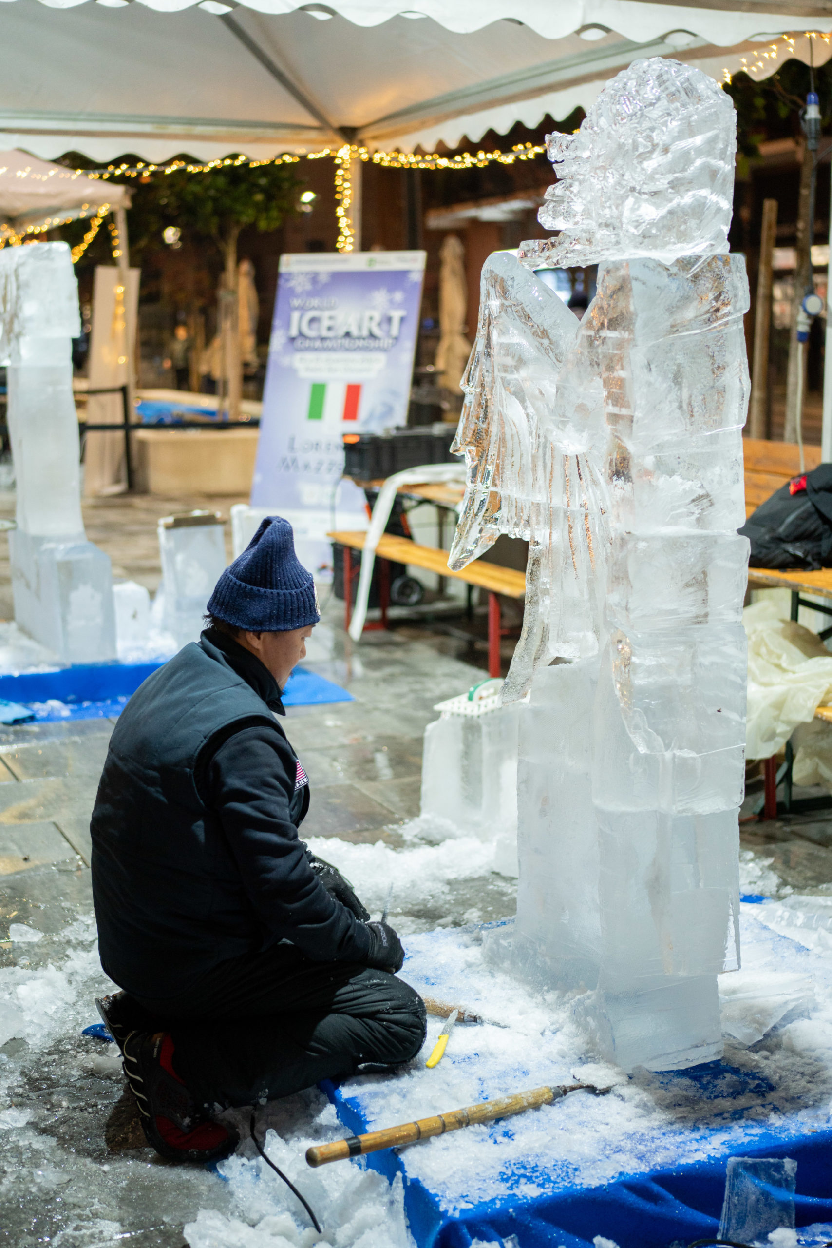 World Ice Art Championship 13-15 dicembre 2024, piazza Petazzi, Sesto San Giovanni