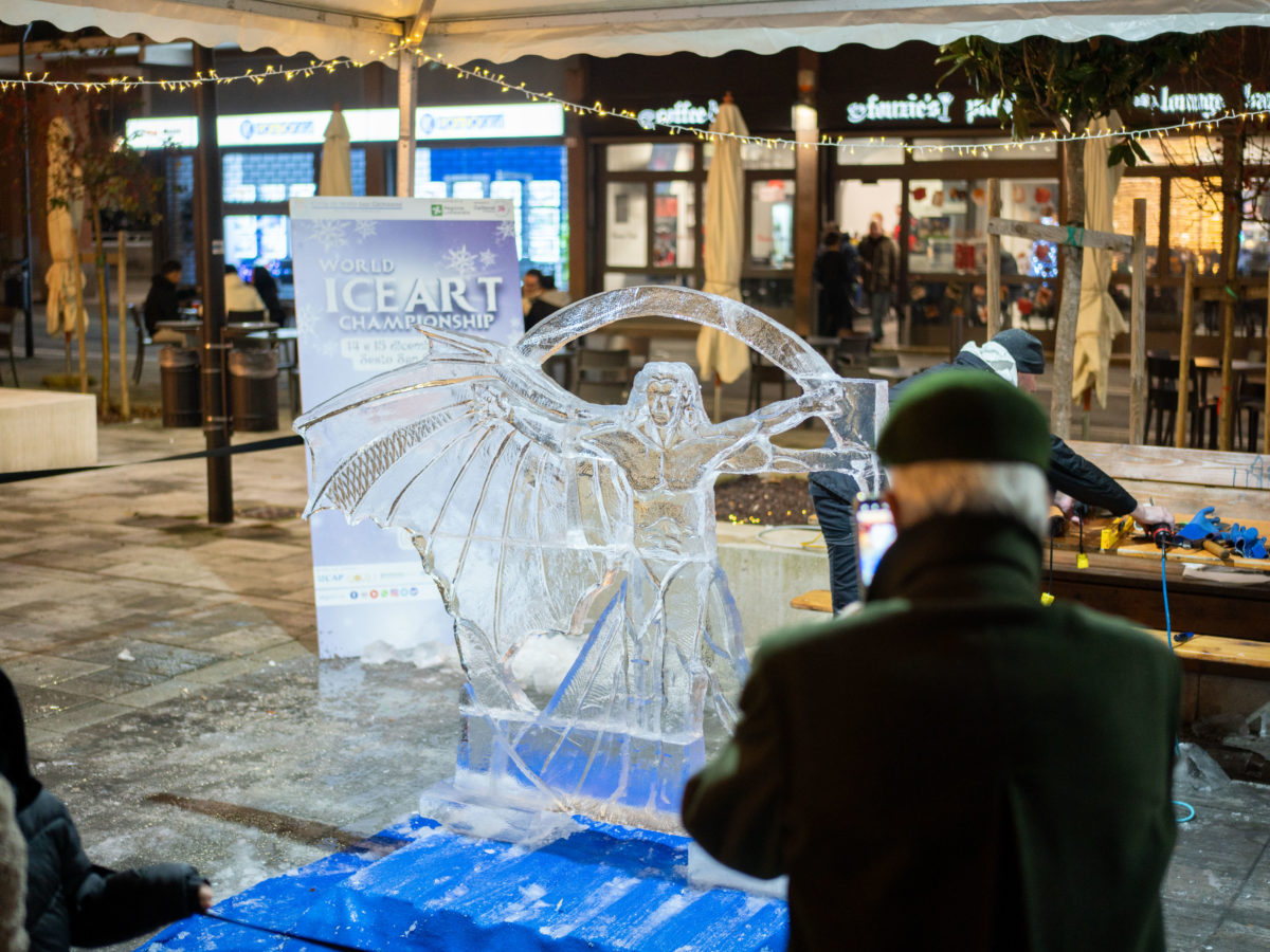 World Ice Art Championship 13-15 dicembre 2024, piazza Petazzi, Sesto San Giovanni