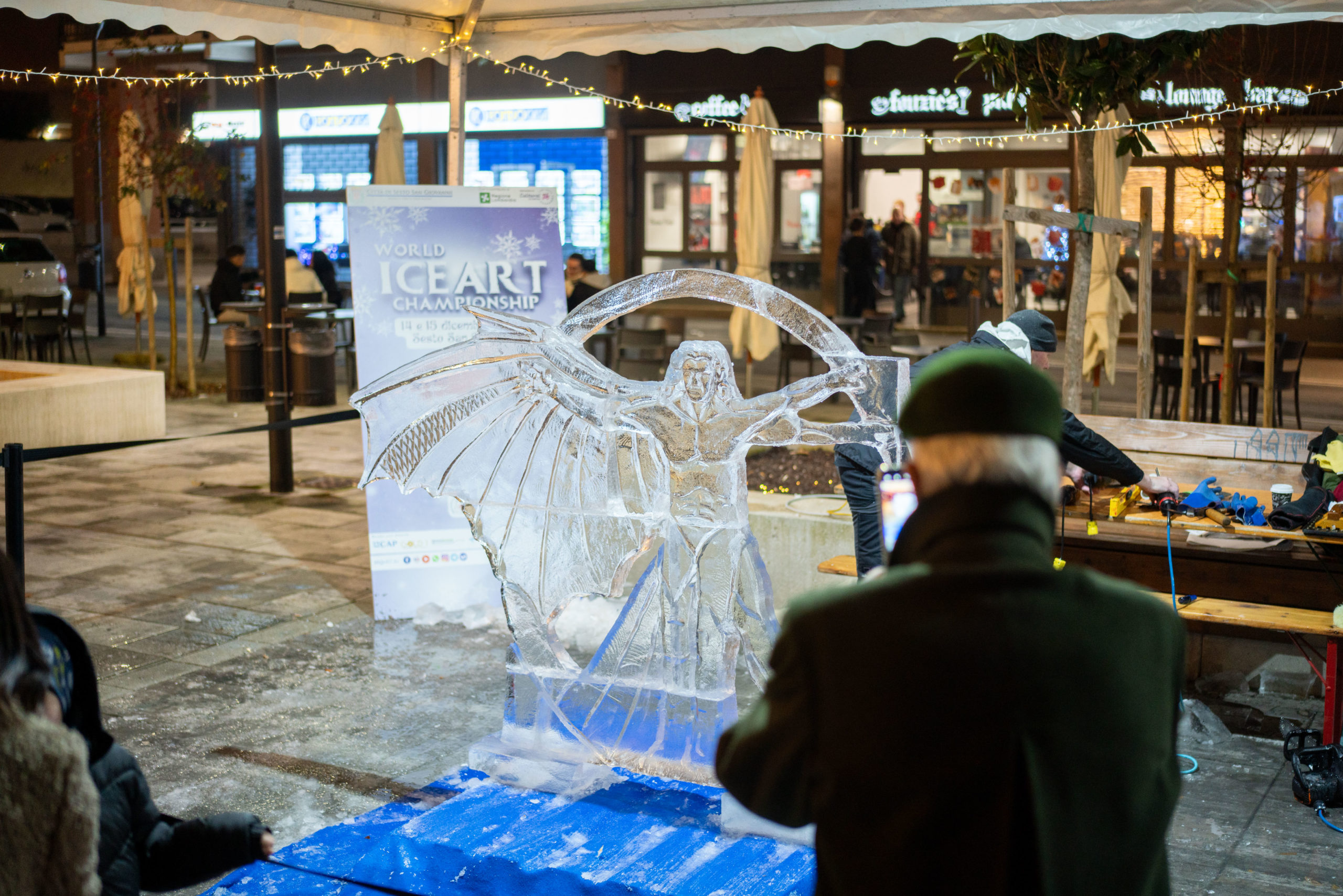 World Ice Art Championship 13-15 dicembre 2024, piazza Petazzi, Sesto San Giovanni