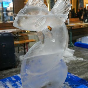 World Ice Art Championship 13-15 dicembre 2024, piazza Petazzi, Sesto San Giovanni - seconda scultura classificata di domenica 15 dicembre