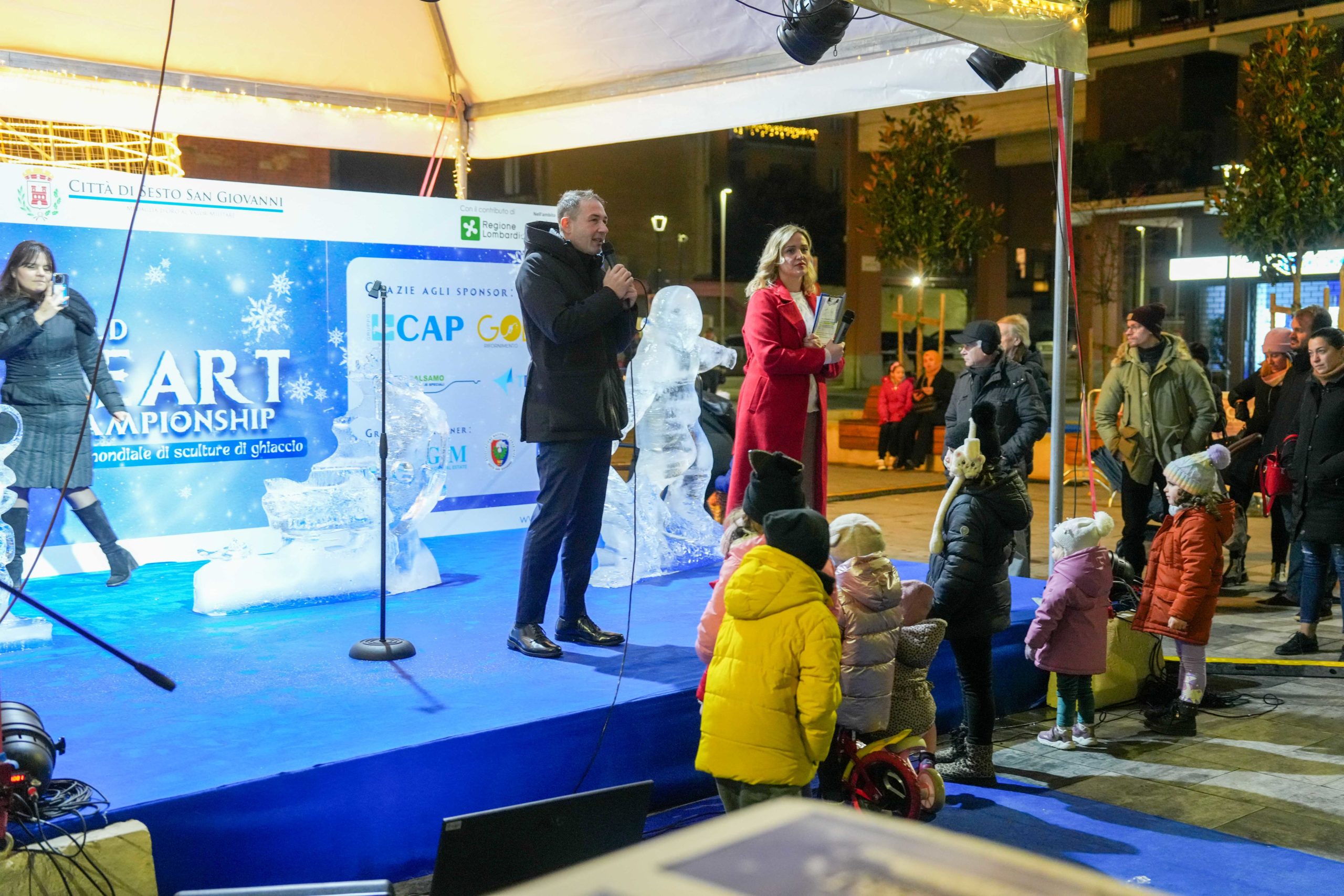 World Ice Art Championship 13-15 dicembre 2024, piazza Petazzi, Sesto San Giovanni