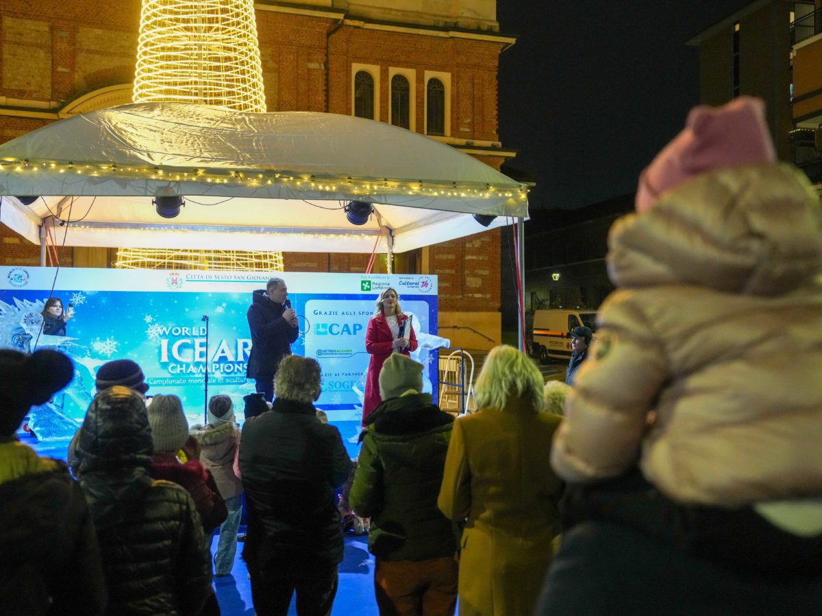 World Ice Art Championship 13-15 dicembre 2024, piazza Petazzi, Sesto San Giovanni