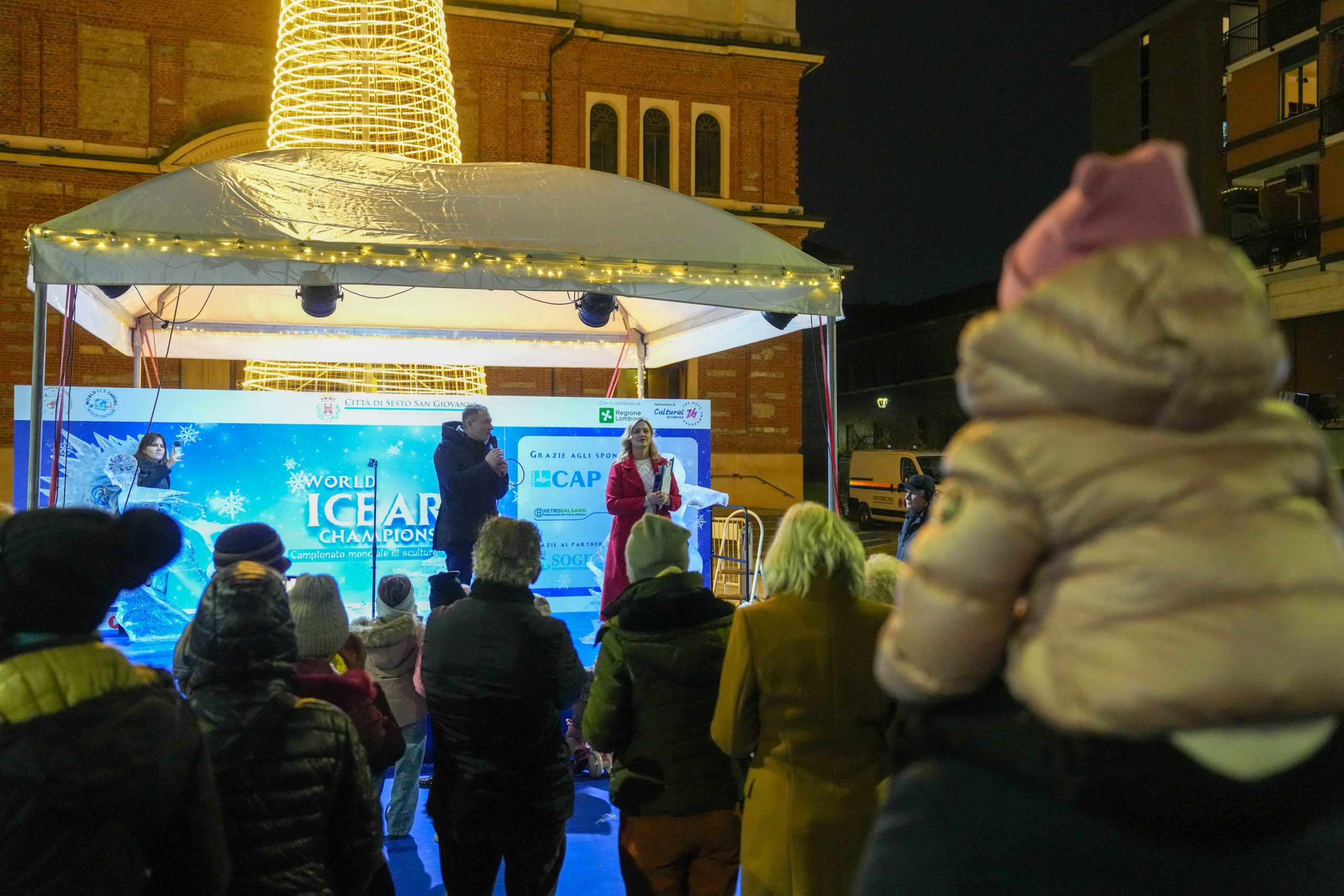 World Ice Art Championship 13-15 dicembre 2024, piazza Petazzi, Sesto San Giovanni