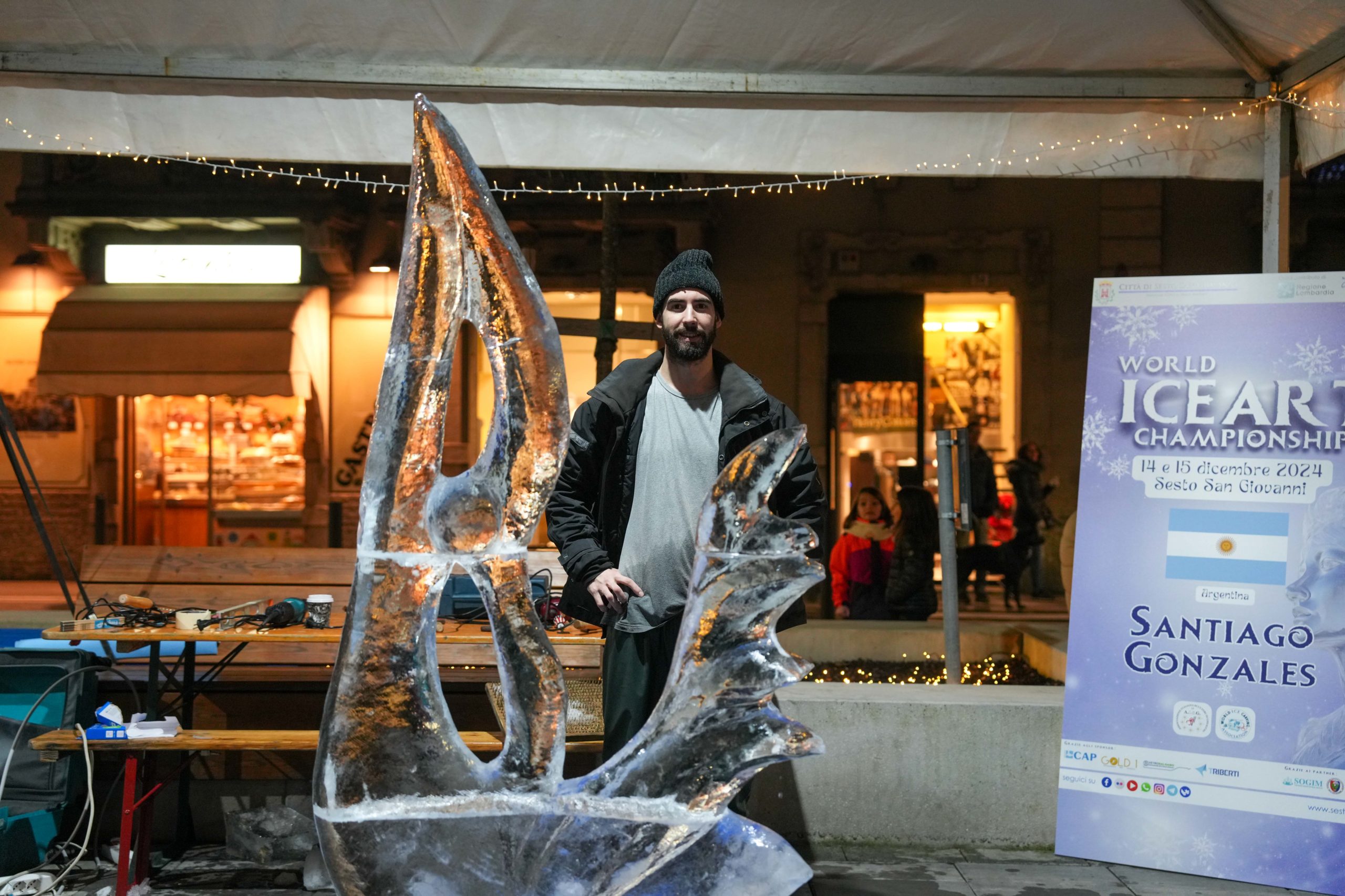 World Ice Art Championship 13-15 dicembre 2024, piazza Petazzi, Sesto San Giovanni