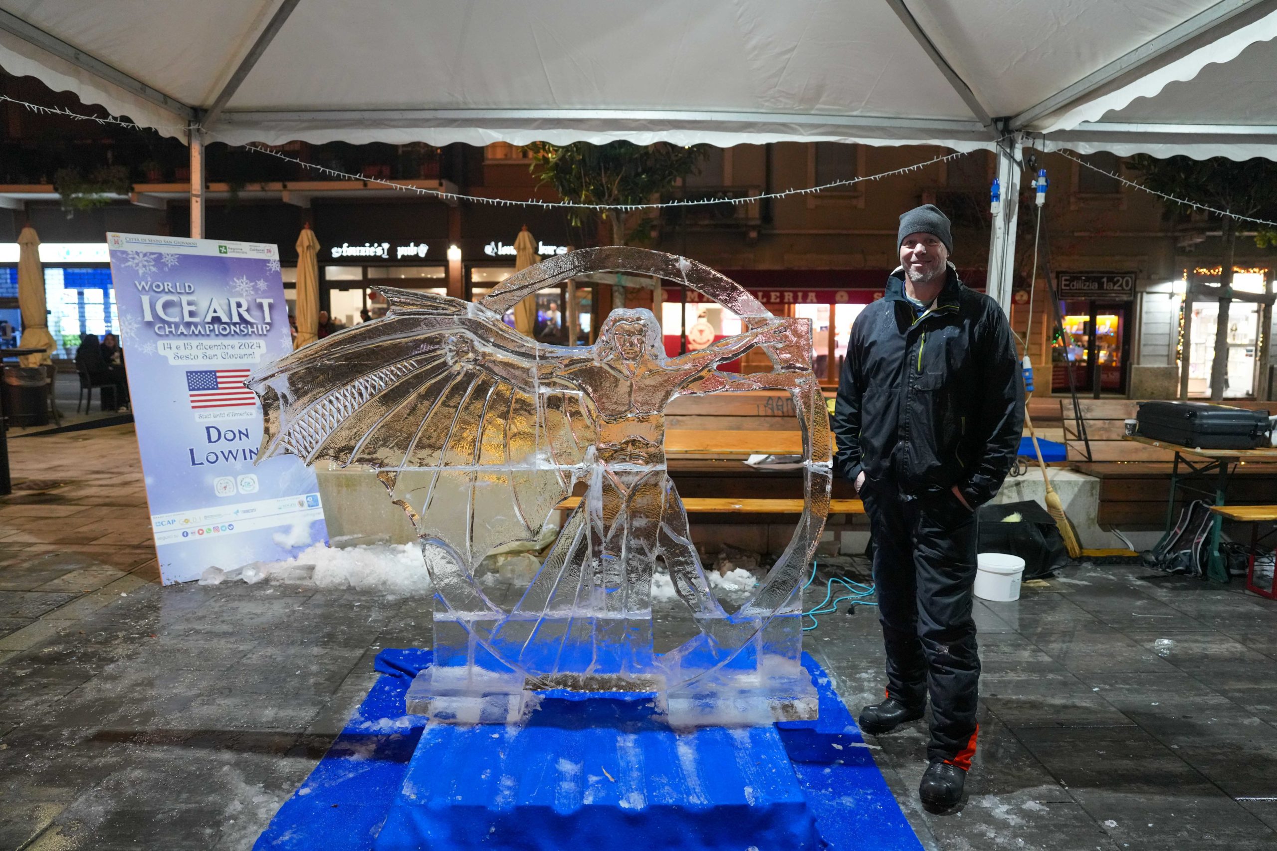 World Ice Art Championship 13-15 dicembre 2024, piazza Petazzi, Sesto San Giovanni