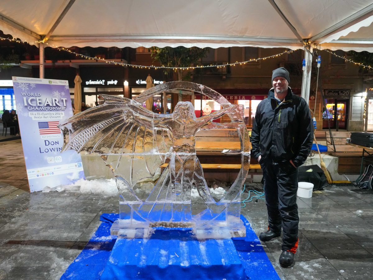 World Ice Art Championship 13-15 dicembre 2024, piazza Petazzi, Sesto San Giovanni