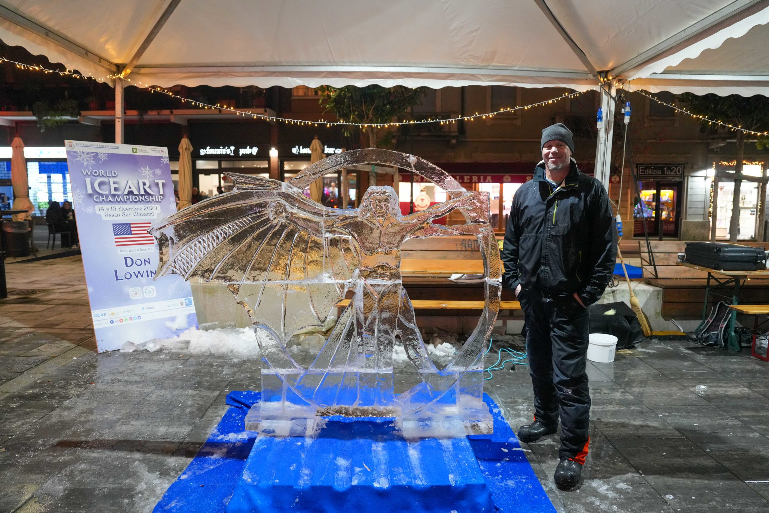 World Ice Art Championship 13-15 dicembre 2024, piazza Petazzi, Sesto San Giovanni