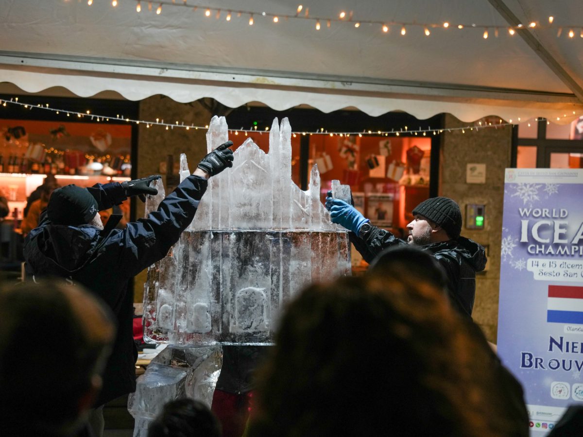 World Ice Art Championship 13-15 dicembre 2024, piazza Petazzi, Sesto San Giovanni