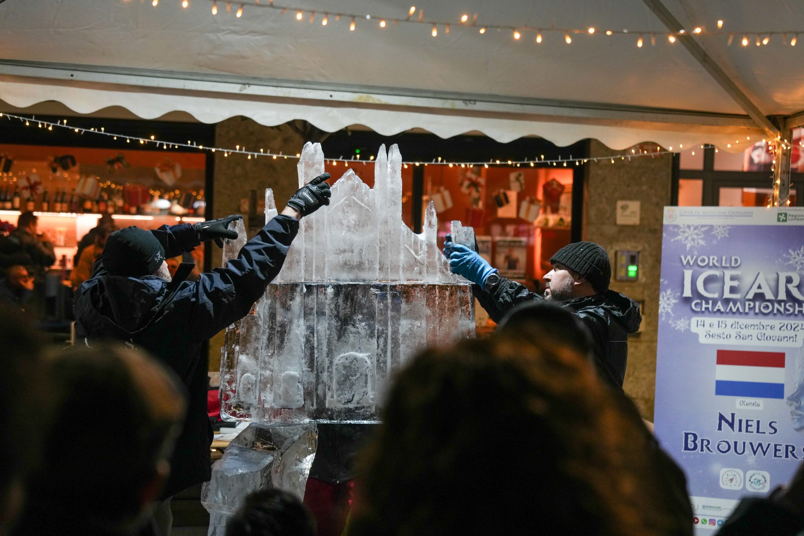 World Ice Art Championship 13-15 dicembre 2024, piazza Petazzi, Sesto San Giovanni