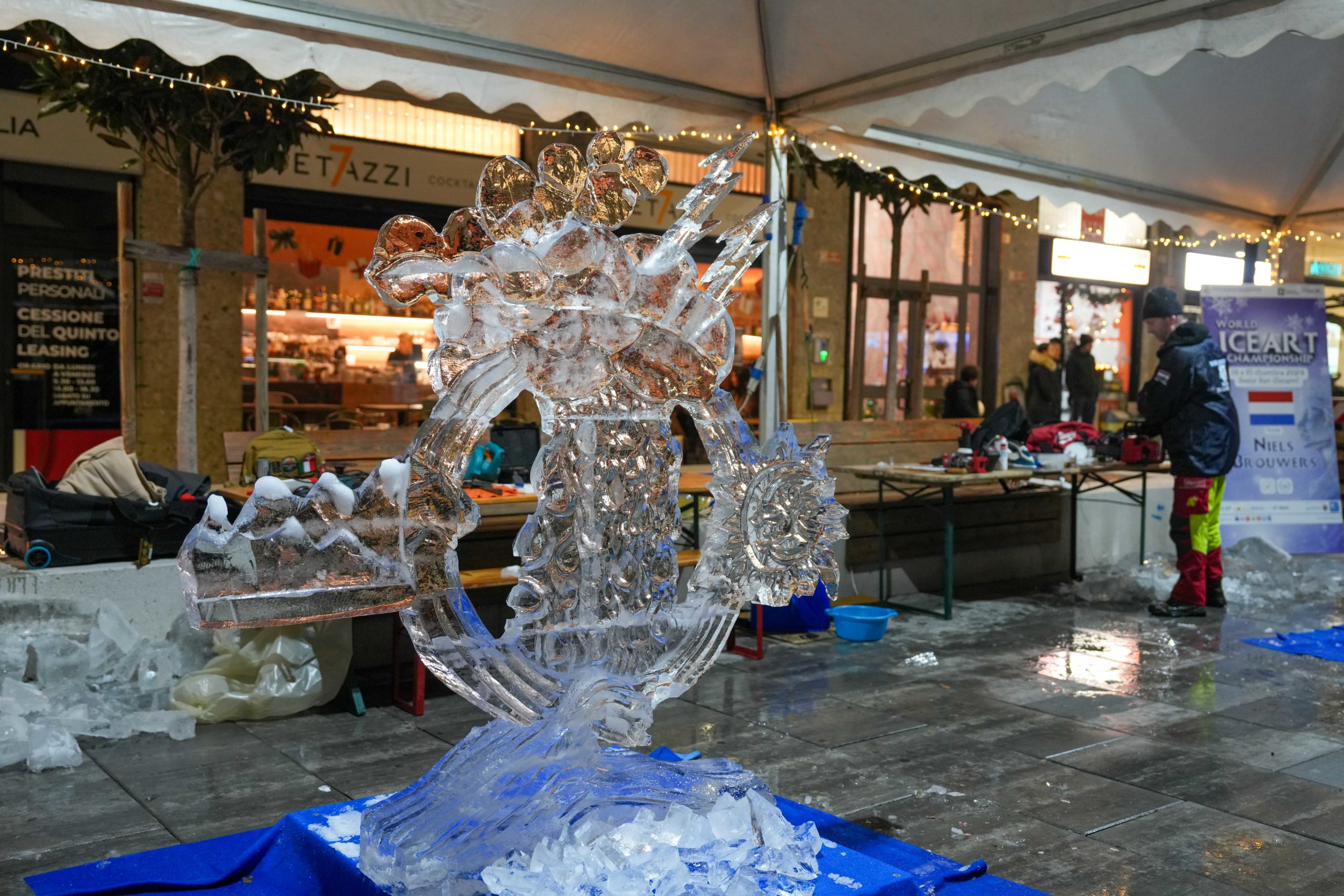 World Ice Art Championship 13-15 dicembre 2024, piazza Petazzi, Sesto San Giovanni