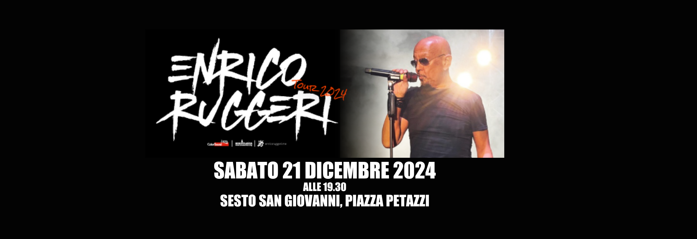 Enrico Ruggeri in concerto a Sesto San Giovanni: una serata di grande musica per augurare Buon Natale alla città!