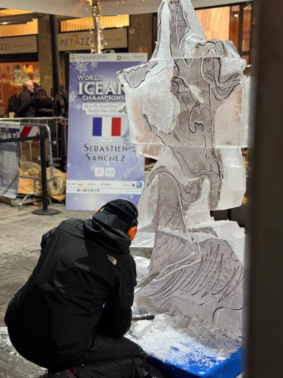 World Ice Art Championship 13-15 dicembre 2024, piazza Petazzi, Sesto San Giovanni