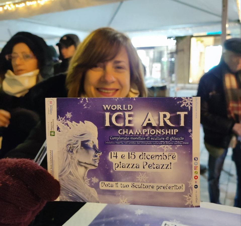 World Ice Art Championship 13-15 dicembre 2024, piazza Petazzi, Sesto San Giovanni