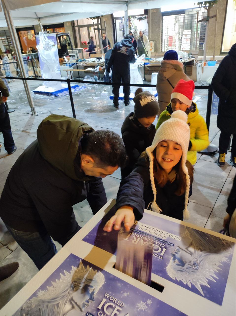 World Ice Art Championship 13-15 dicembre 2024, piazza Petazzi, Sesto San Giovanni