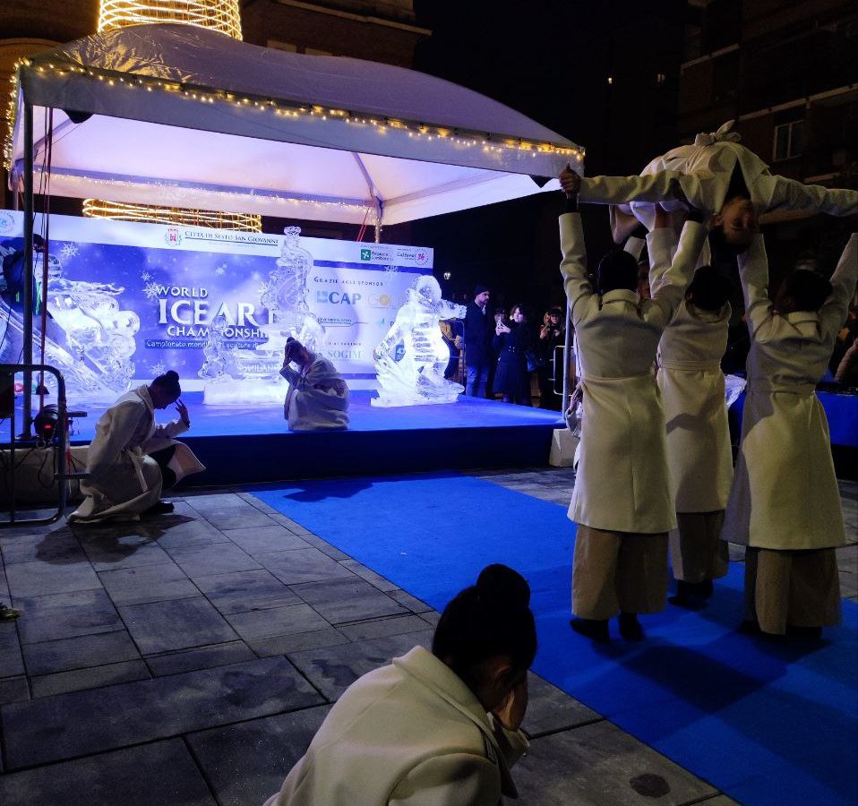 World Ice Art Championship 13-15 dicembre 2024, piazza Petazzi, Sesto San Giovanni