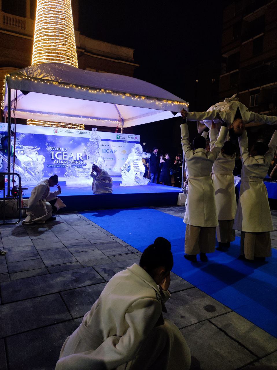 World Ice Art Championship 13-15 dicembre 2024, piazza Petazzi, Sesto San Giovanni