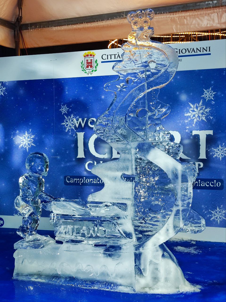 World Ice Art Championship 13-15 dicembre 2024, piazza Petazzi, Sesto San Giovanni