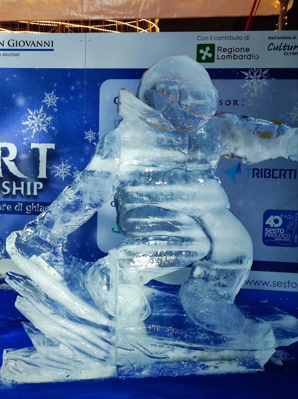 World Ice Art Championship 13-15 dicembre 2024, piazza Petazzi, Sesto San Giovanni